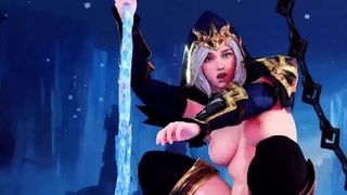 The Hottest Pole Dance Ever 3D Animation by Chikipiko